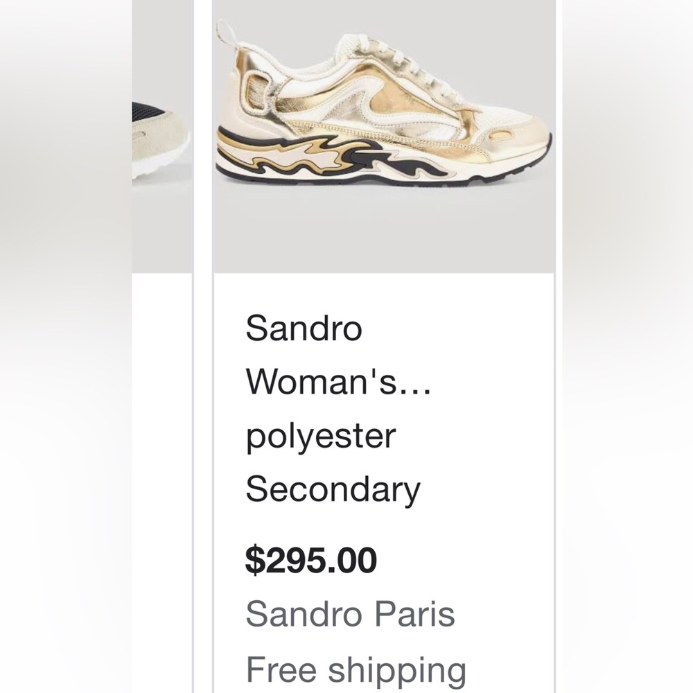 🔥💙NEW WITH TAGS💙🔥Sandro flames sneakers choose the color U’RE looking for